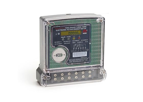 Εμπορικός διφασικός έξυπνος ηλεκτρικός μετρητής Cyclometer μετρητών KWH